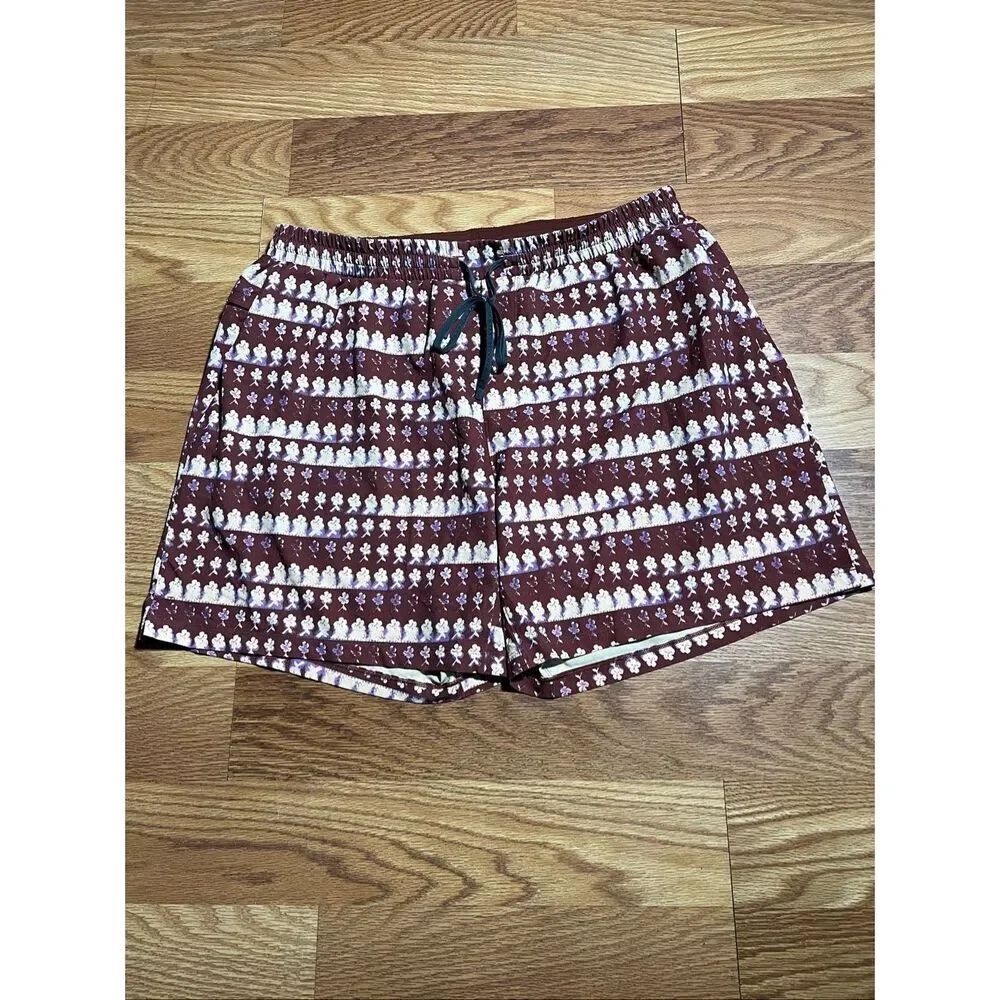 Lululemon Island Bloom Pool Shorts 7" 2XL Elastic Lined